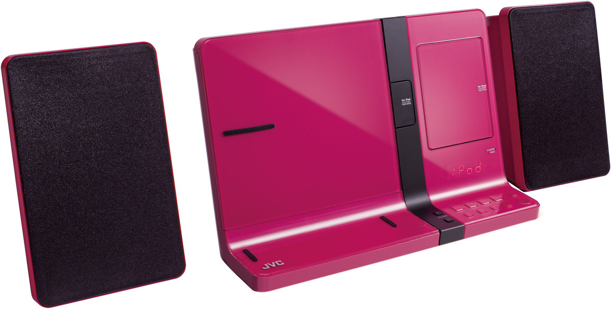 JVC UX-VJ3-W iPad/iPod/iPhone マイクロコンポーネントシステム ホワイト Made for iPod iPhone iPad产品UX-VJ3 | 组合音响| JVC China