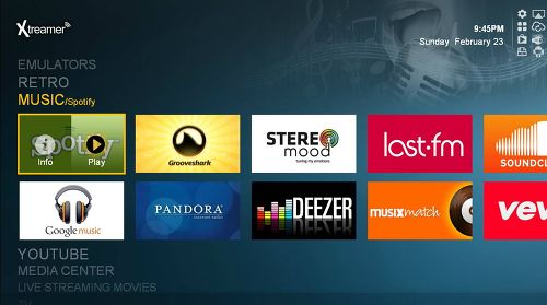 Xtreamer Multi Console Streaming audio Xtreamer Multi Console Streaming audio