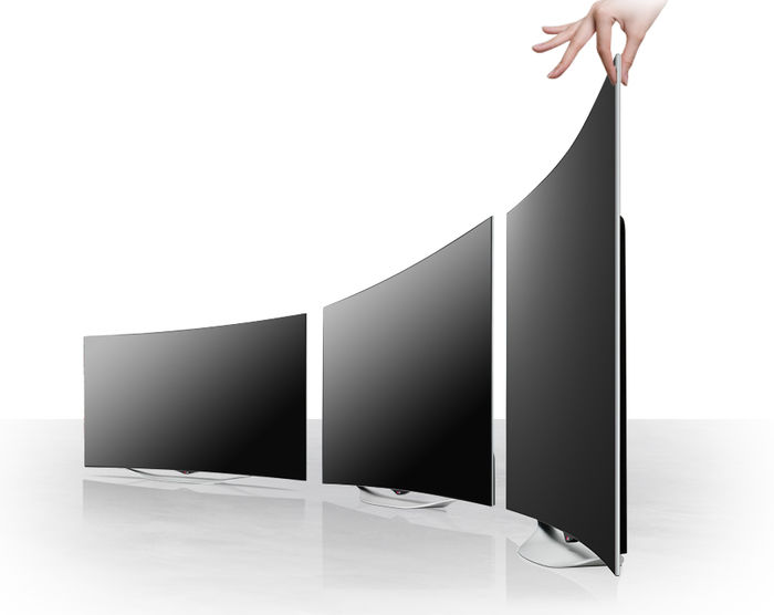 LG 65EC970V : dalle OLED incurvée ultra fine