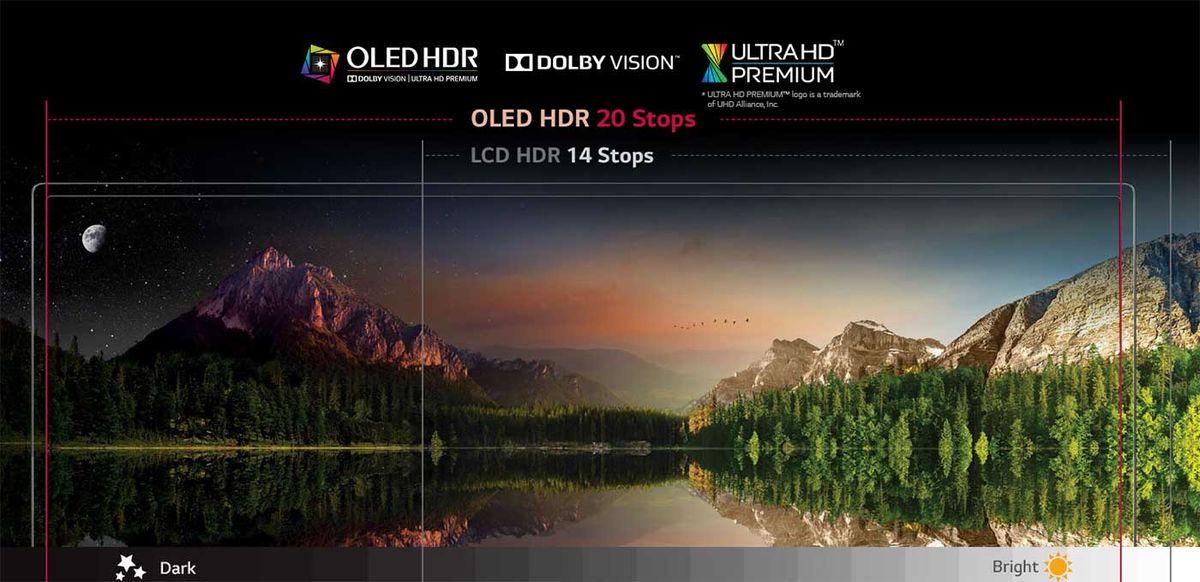 LG OLED HDR TV