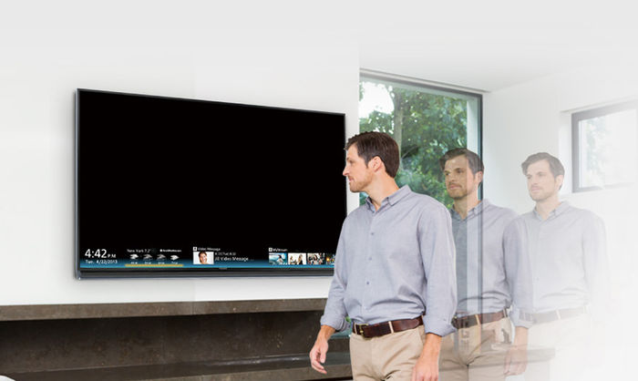 Panasonic TX-55AX900E - Barre d'infos personnalis&eacute;e