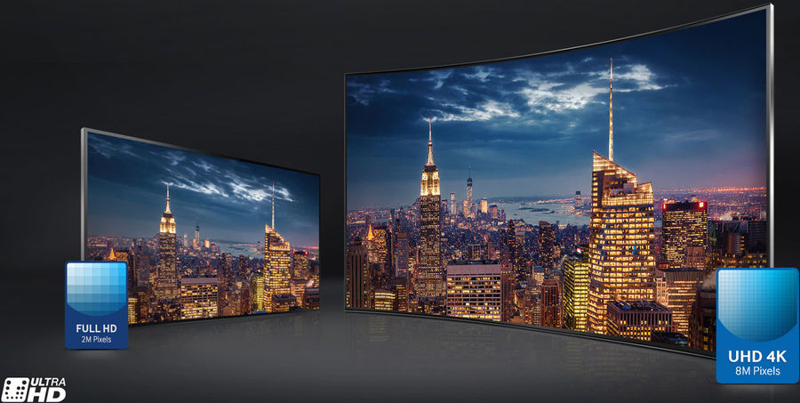 Comparatif TV HD 1080p Vs TV UHD 4K