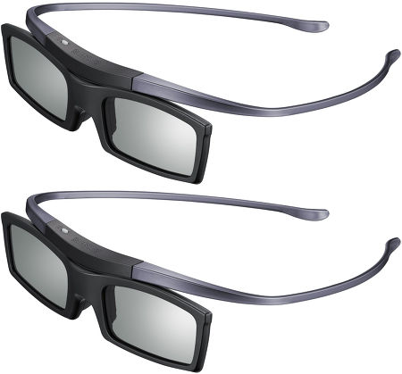 Samsung UE55H8000 - Deux paires de lunettes 3D fournies Samsung UE55H8000 - Deux paires de lunettes 3D fournies