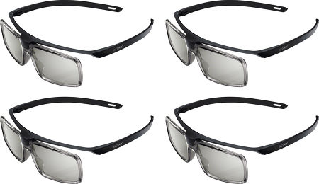 Sony KD55X9005 - 4 paires de lunettes 3D fournies Sony KD55X9005 - 4 paires de lunettes 3D fournies
