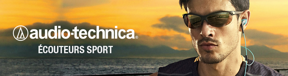 &Eacute;couteurs sport Audio-Technica