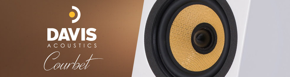 Gamme d'enceintes Davis Courbet