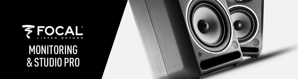 Enceintes Focal Monitoring et Studio Pro CMS/Alpha