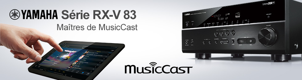 Gamme Yamaha RX-Vx83 : amplis home-cinéma