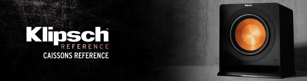 Caissons de basses Klipsch en promotion