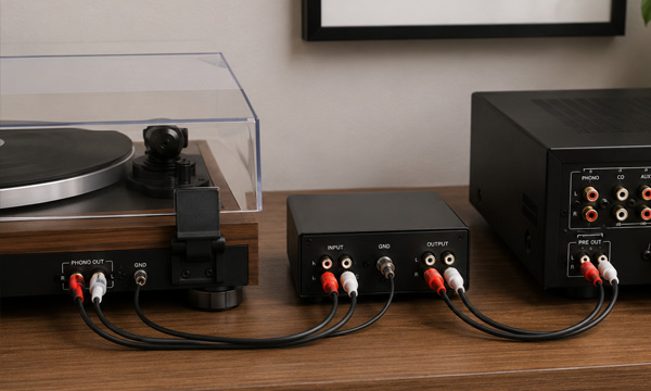 Choisir un préampli phono pour platine vinyle
