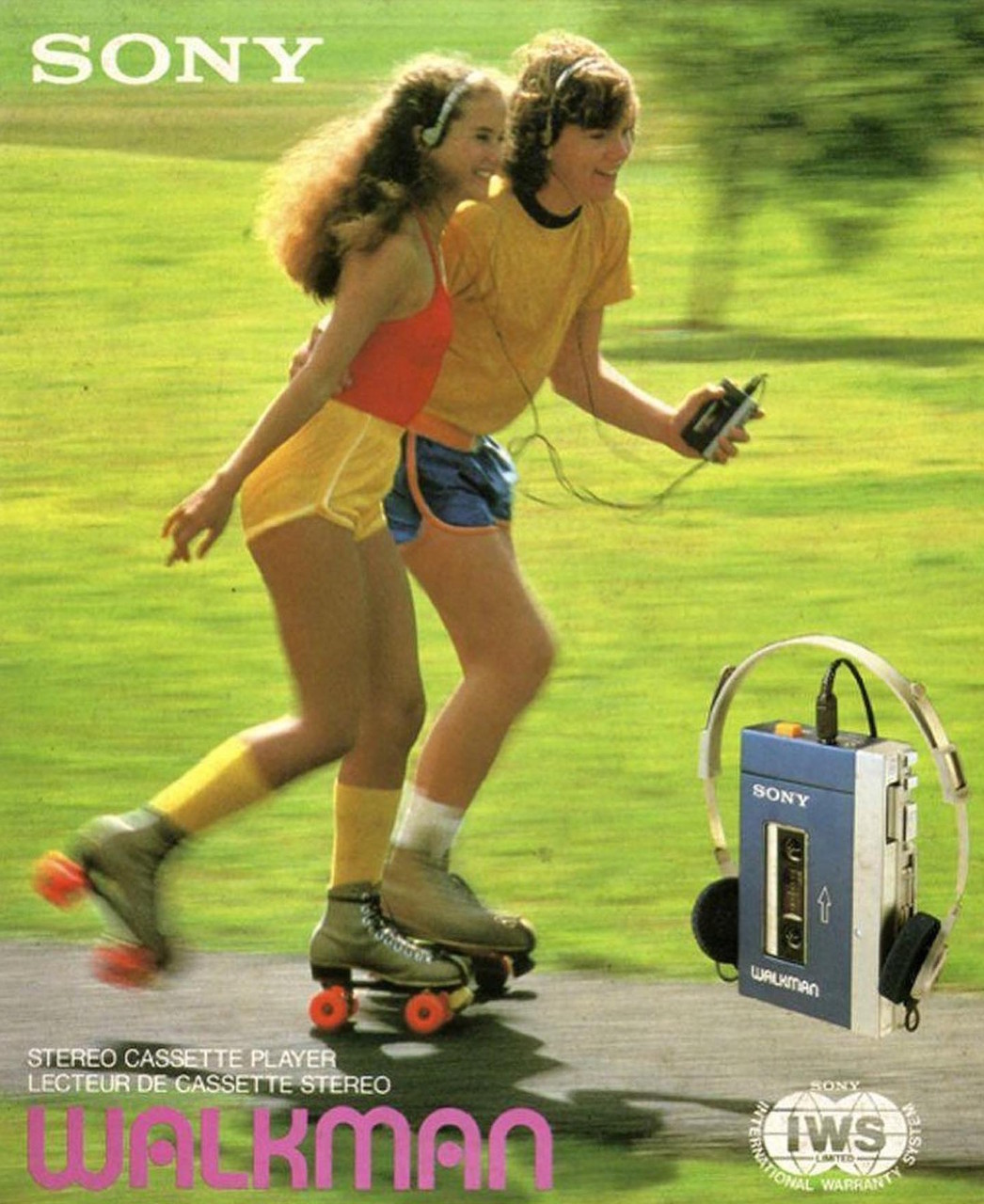 Sony Walkman des ann&eacute;es 1980, baladeur &agrave; K7 embl&eacute;matique de l&rsquo;audio portable