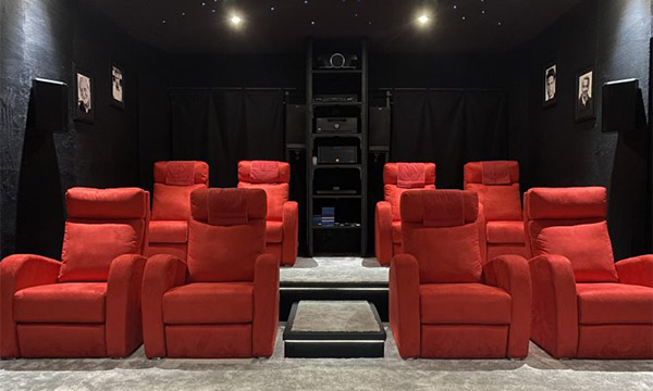 Cinémas privés : zoom sur les plus belles salles home-cinéma.