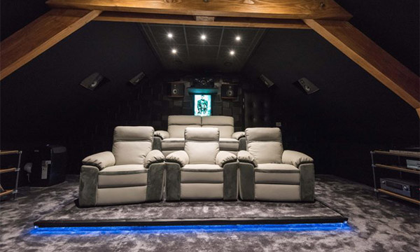 Cinémas privés : zoom sur les plus belles salles home-cinéma.