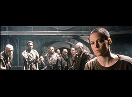 Alien 3 : Letterbox sur écran 4:3.