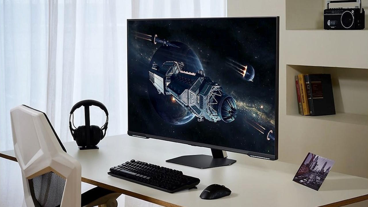 Affichage sur dalle VA avec contraste &eacute;lev&eacute; et profondeur dans les noirs, adapt&eacute; au multim&eacute;dia et aux jeux immersifs.