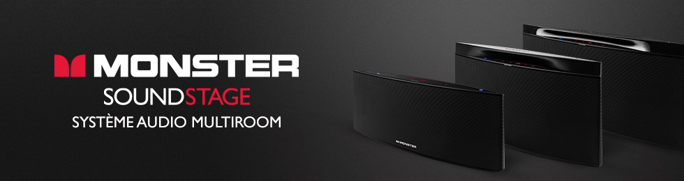 Système audio multiroom Monster Soundstage Système audio multiroom Monster Soundstage