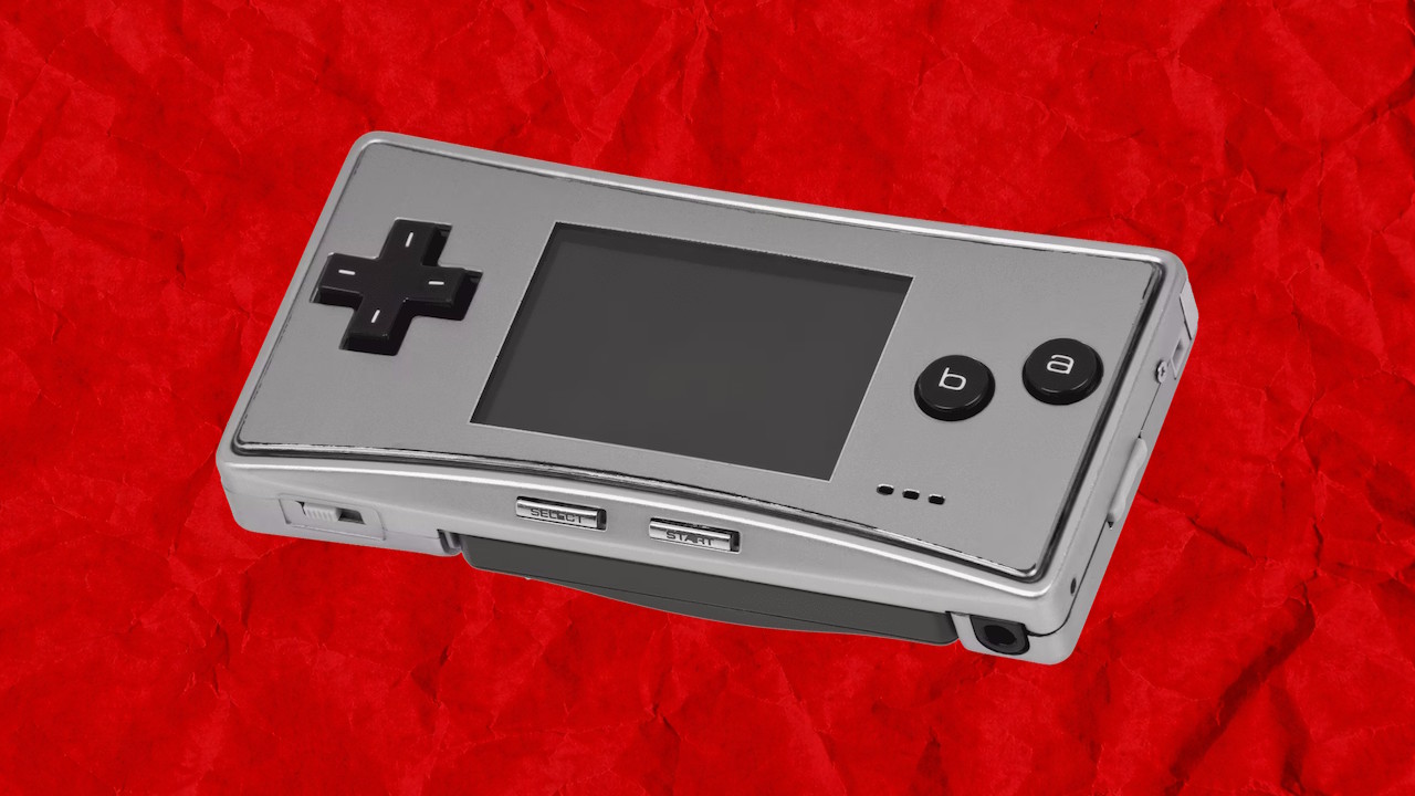 Nintendo Game Boy Micro : console miniature &eacute;l&eacute;gante compatible avec les jeux GBA.