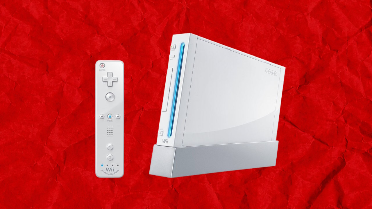 Nintendo Wii avec Wiimote : console de 2006 centr&eacute;e sur le jeu par le mouvement.
