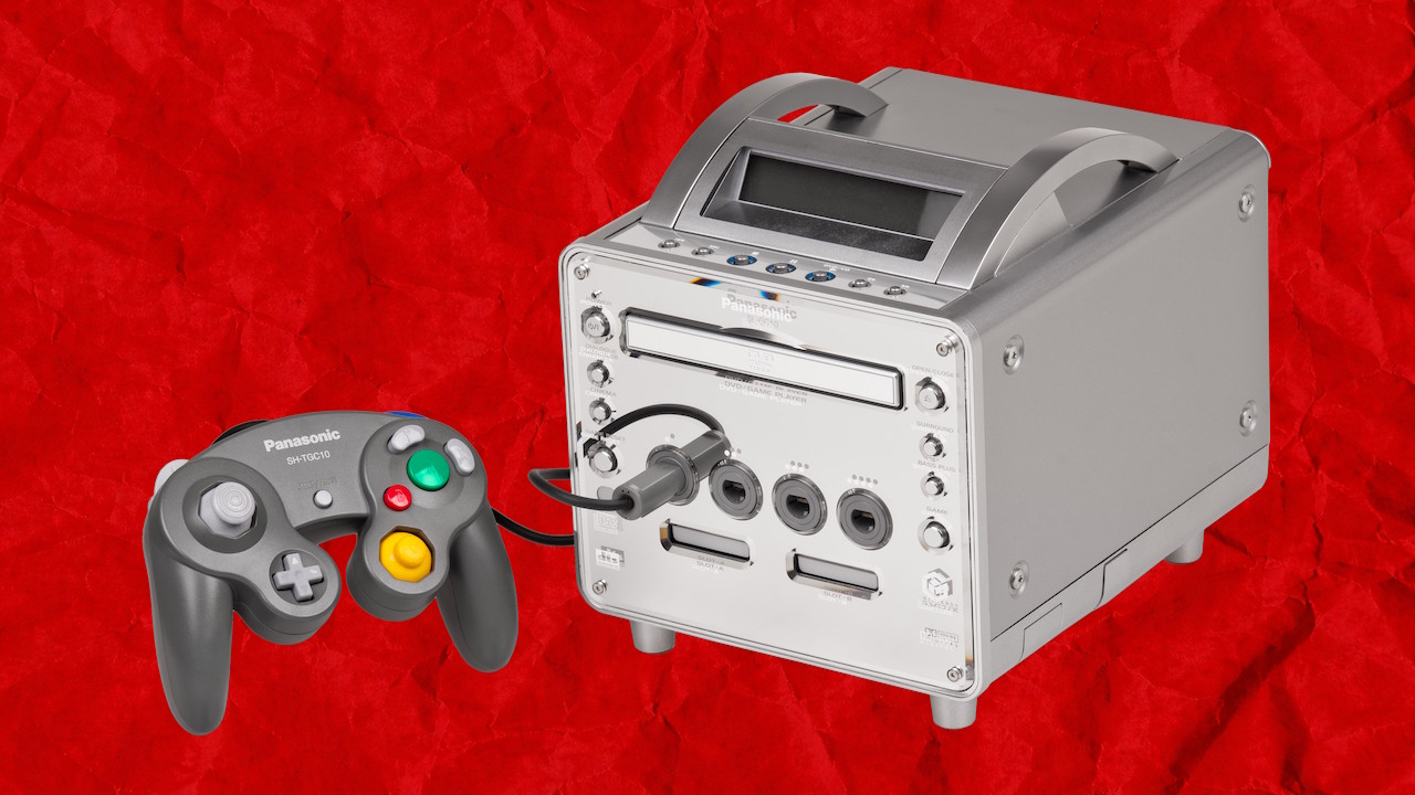 Panasonic Q : version multim&eacute;dia haut de gamme du Nintendo GameCube au Japon.