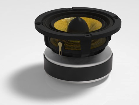 Nouveau haut-parleur de médium-aigu.