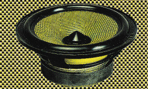 Utilisation de Kevlar tressé et de la fibre de verre pour les membranes des haut-parleurs.