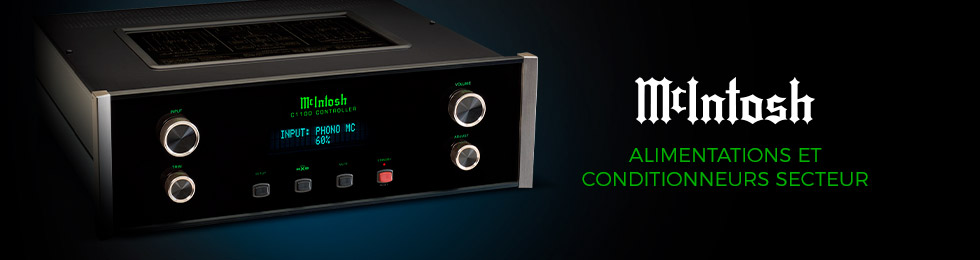 Alimentations et conditionneurs McIntosh
