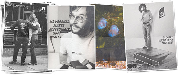 Série de 4 publicités Naim Audio datant des années 80.