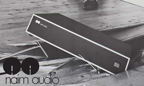 Une publicité de Naim Audio.