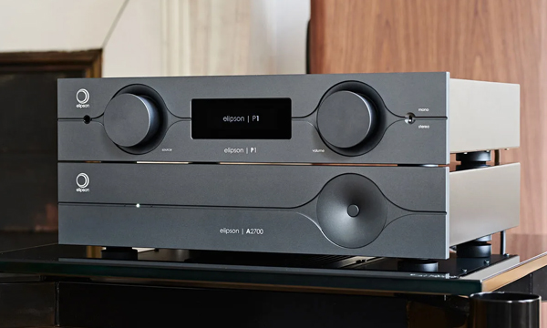 Pr&eacute;-ampli Elipson P1 & ampli de puissance Elipson A2700