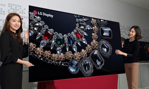 Première dalle 8K OLED