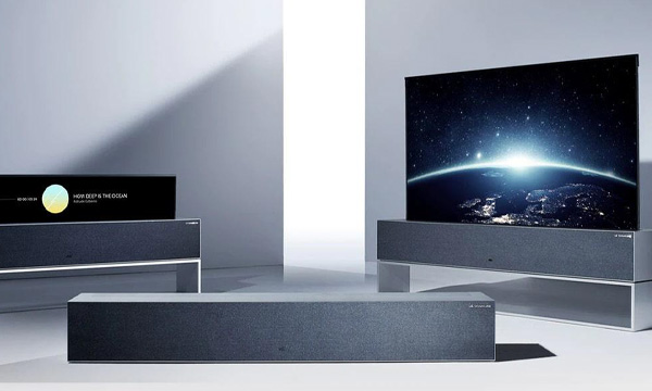 TV OLED enroulable
