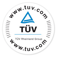 Qualité certifiée TüV (organisme de contrôle qualité allemand).
