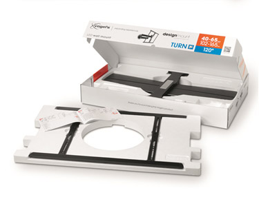 Installation facile et rapide des support muraux Vogel's pour écrans plats