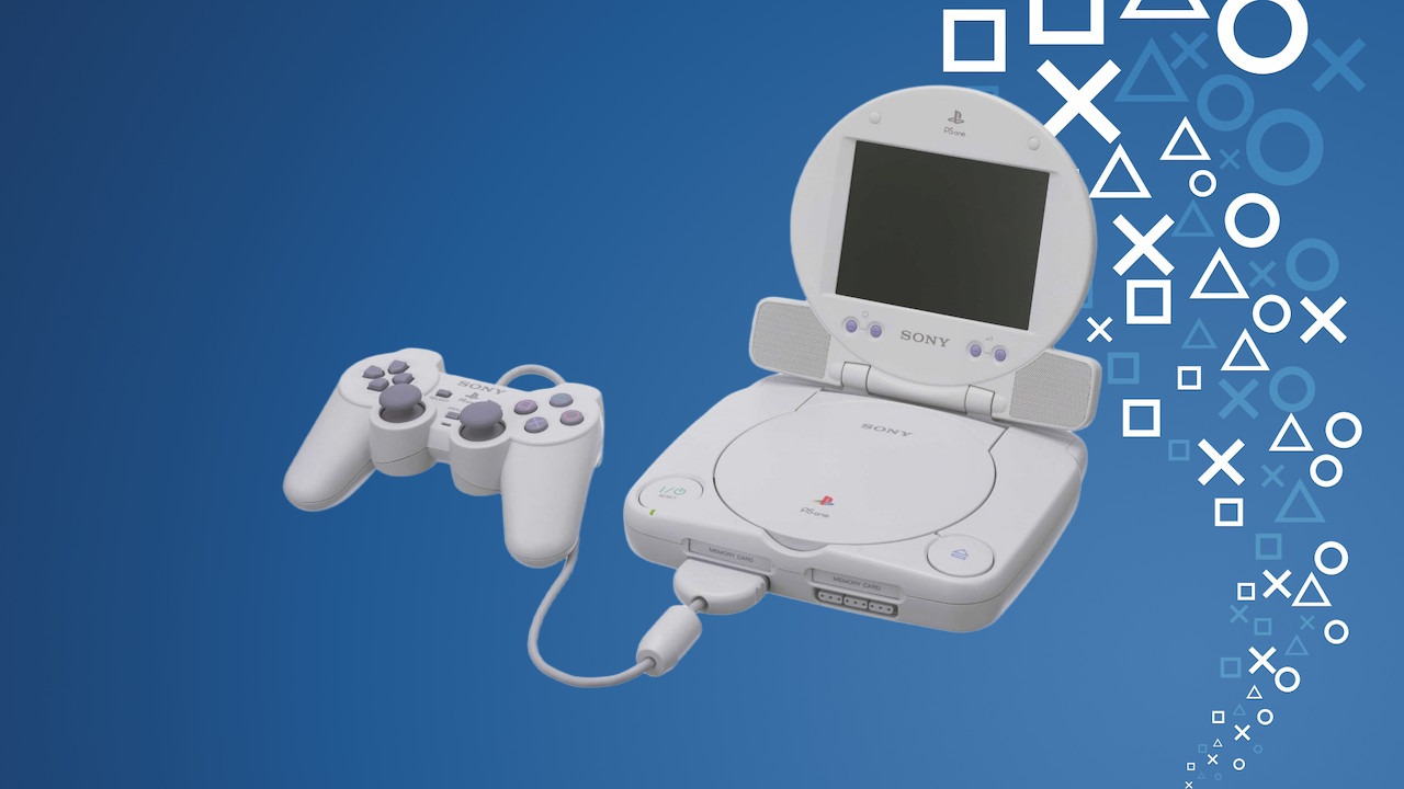 La PS One, version compacte et modernisée de la première PlayStation, lancée en 2000.