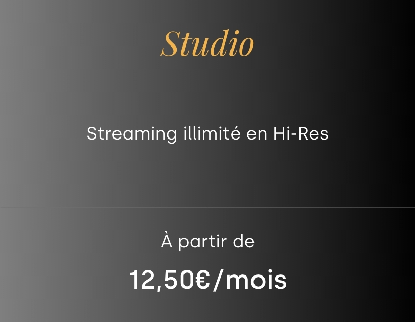 Abonnement Studio