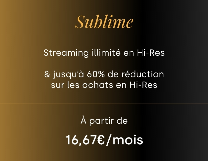 Abonnement Sublime