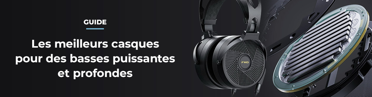 Les meilleurs casques pour des basses puissantes et profondes