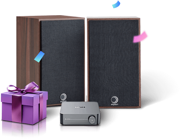 Ensemble hi-fi de bureau