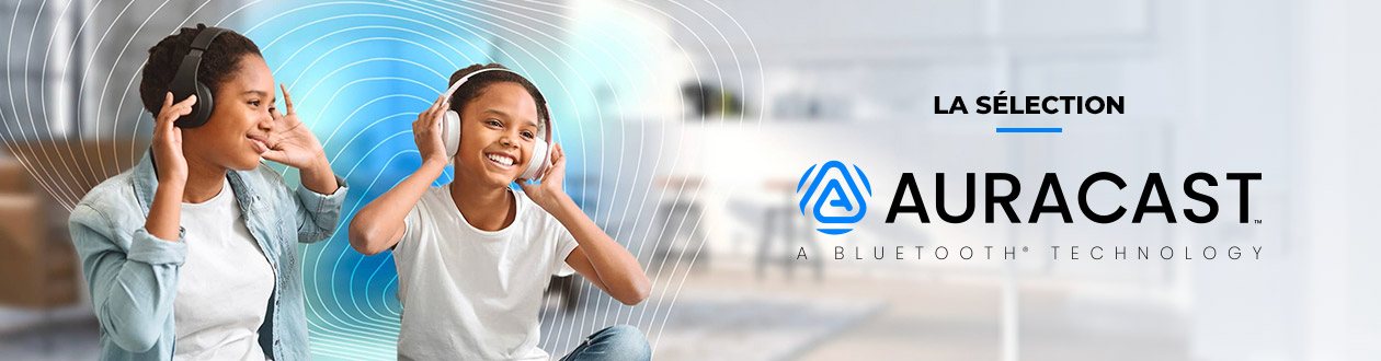 Tous les produits compatibles avec le Bluetooth Auracast