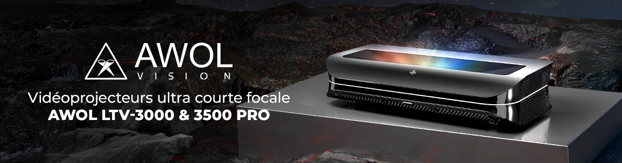 Awol LTV-3000 & 3500 Pro : Dolby Vision & Active 3D