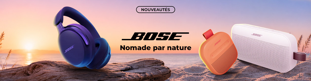Notre sélection Bose : Nomade par nature