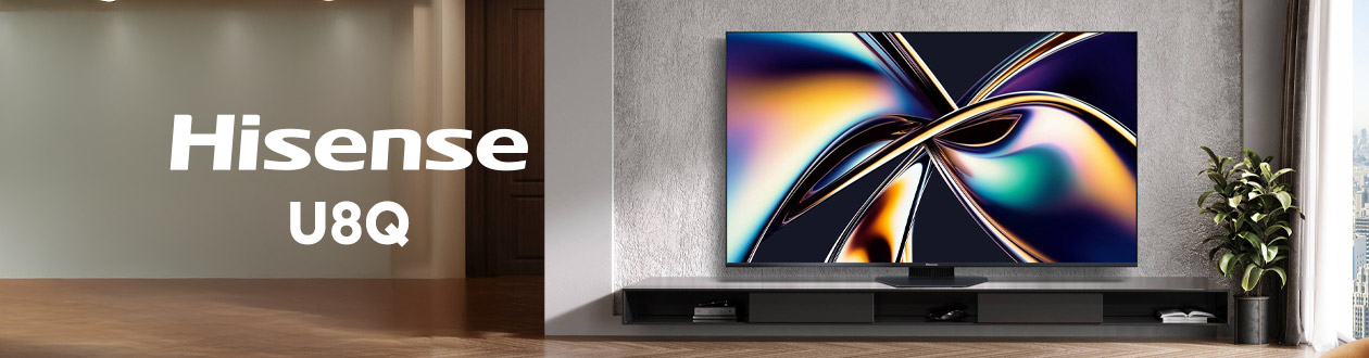 Hisense U8Q : TV Mini LED QLED ultra lumineux et immersif
