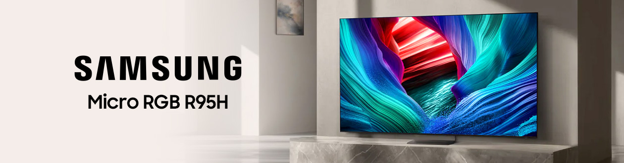 Samsung R95H : TV Micro RGB cinéma et gaming 165 Hz