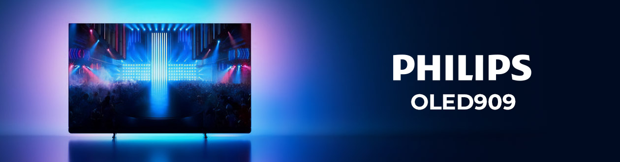 Philips OLED909 : TV OLED 4K 144 Hz, Dolby Vision/Atmos, DTS:X