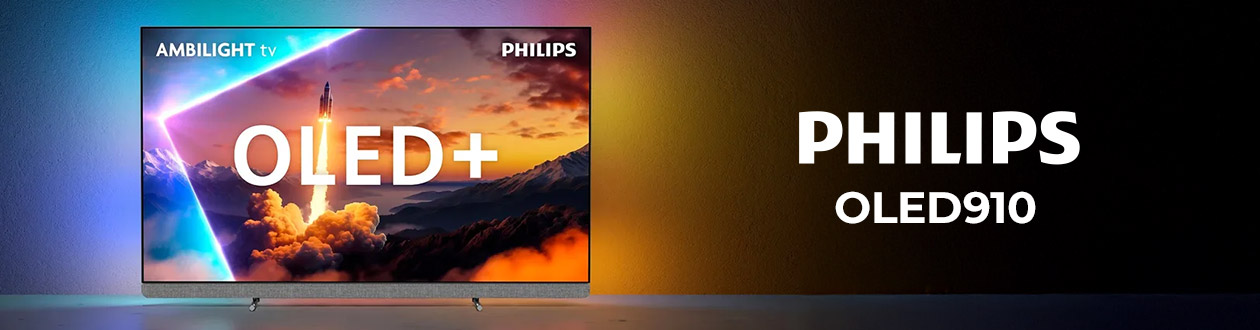 Philips OLED910 : TV OLED 4K META, Ambilight, 144 Hz