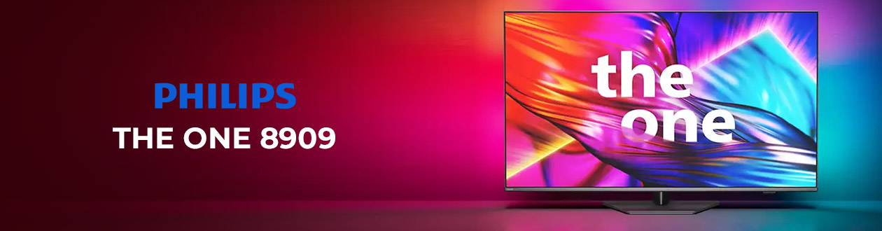 Philips The One 8909 : TV 4K Ambilight avec gaming 4K 144 Hz