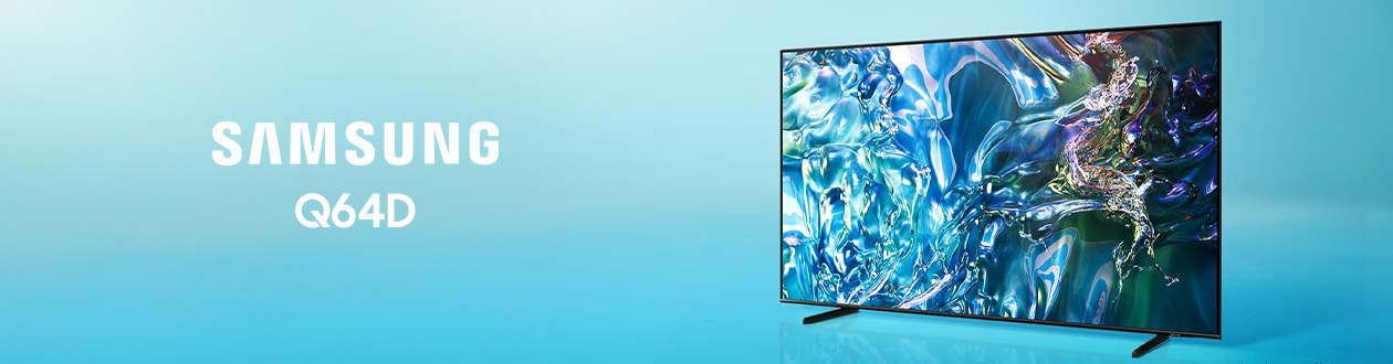 Samsung Q64D : l'expérience TV QLED 4K HDR10+ pour tous