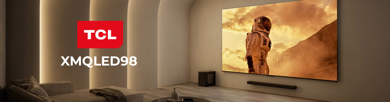 TCL XMQLED98 : TV mini LED 4K 144 Hz XXL ultra lumineuses