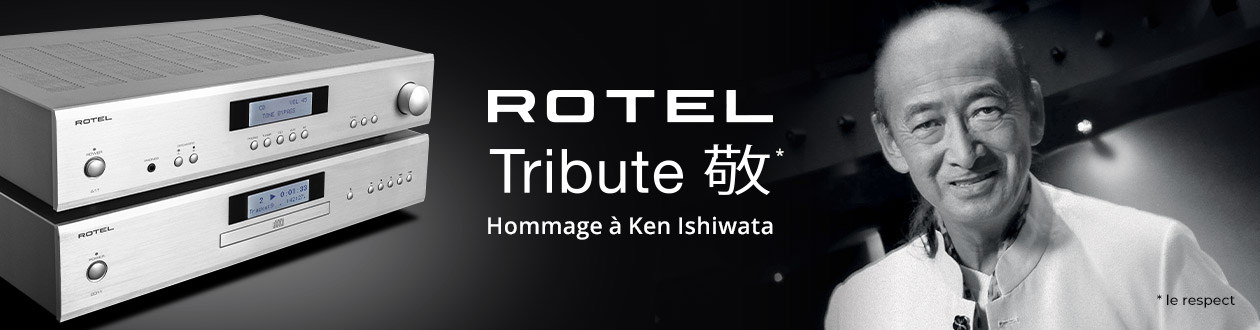 Rotel A11 Tribute et Rotel CD-11 Tribute par Ken Ishiwata