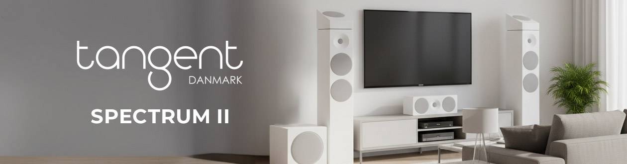 Gamme d'enceintes hi-fi et home-cinéma Tangent Spectrum II